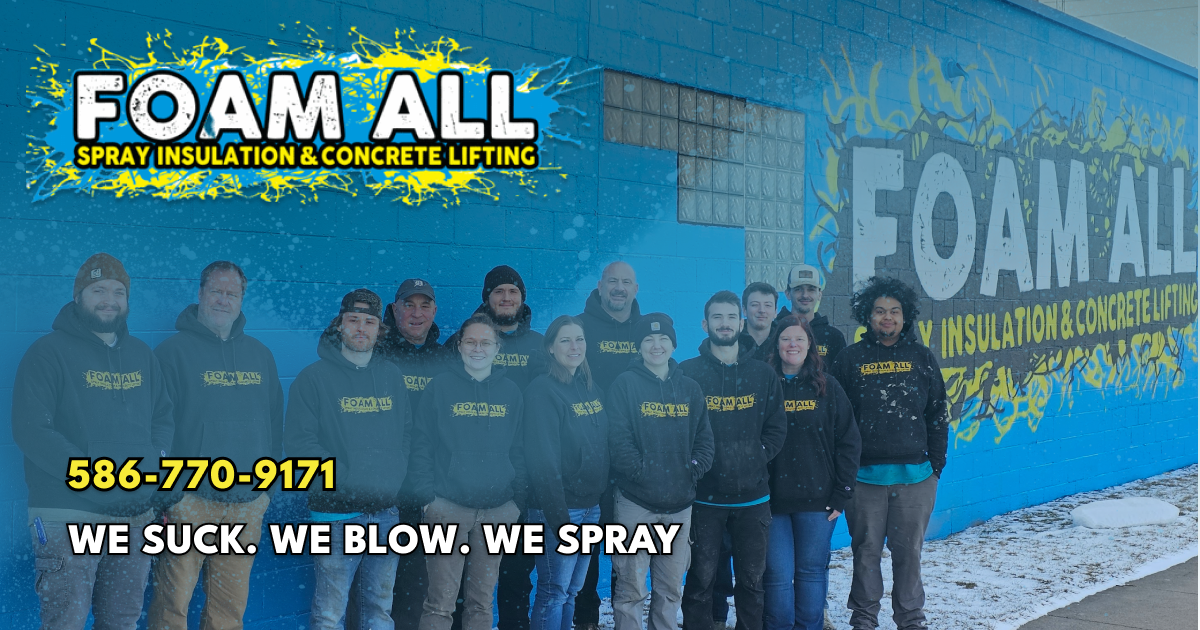 Foam All Spray Insulation and Concrete Lifting logo